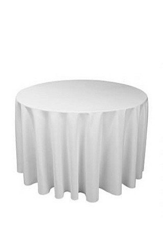 Round Polyester Tablecloth