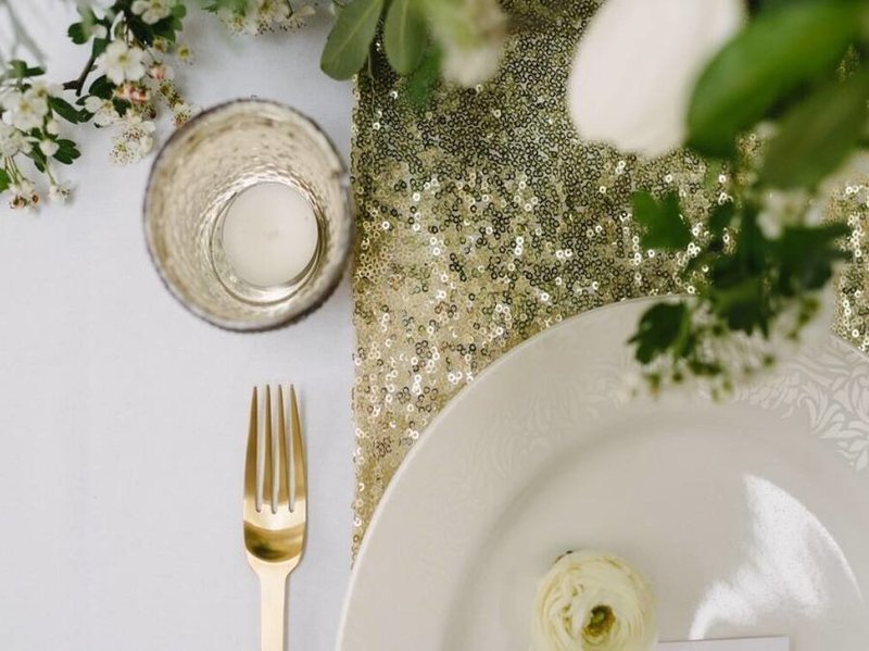 Sequin Table Runner