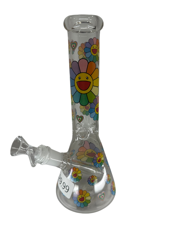 10&quot; Sunflower Beaker Bong
