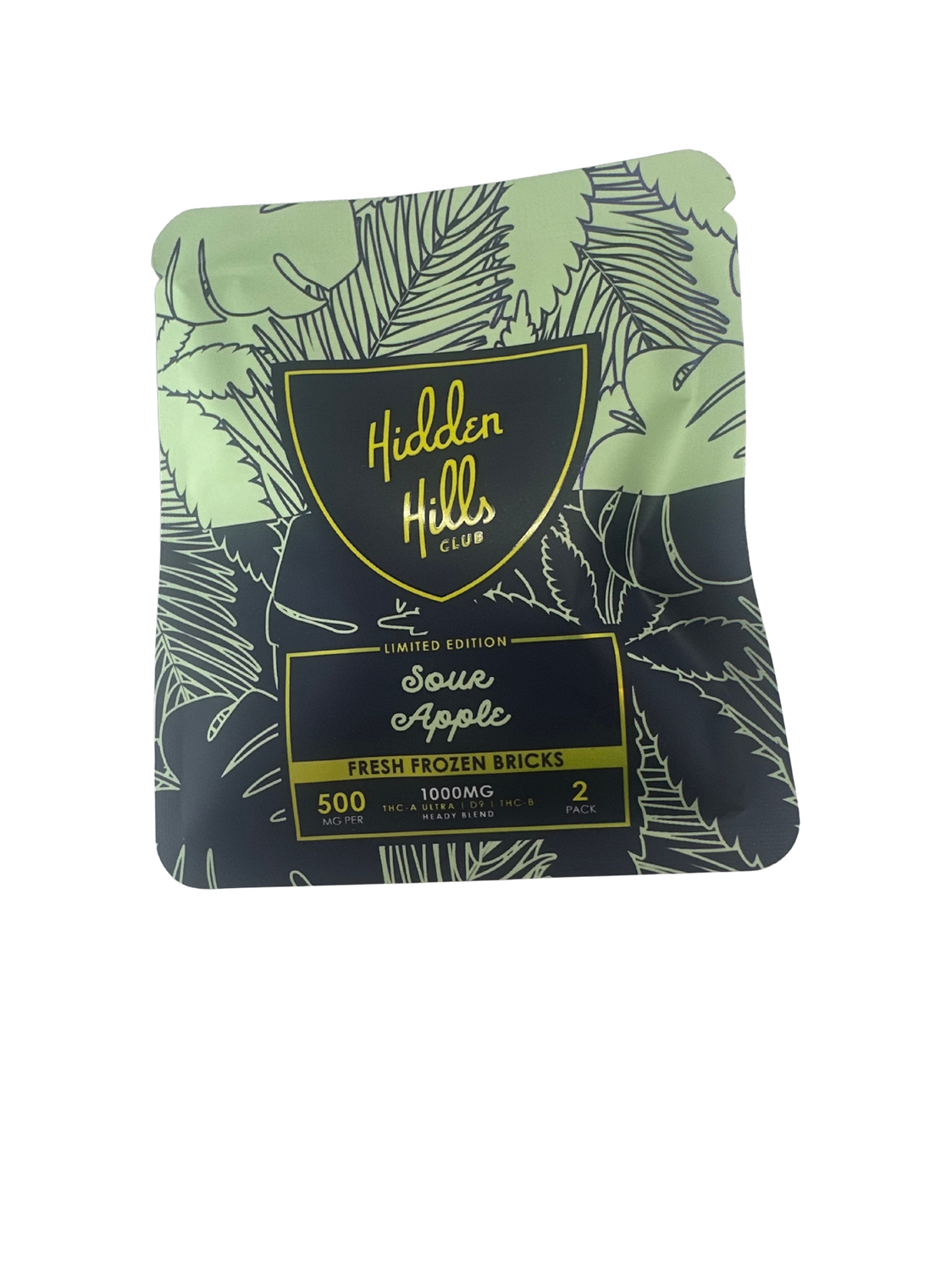 Hidden Hills Heady Blend Edibles -Sour Apple