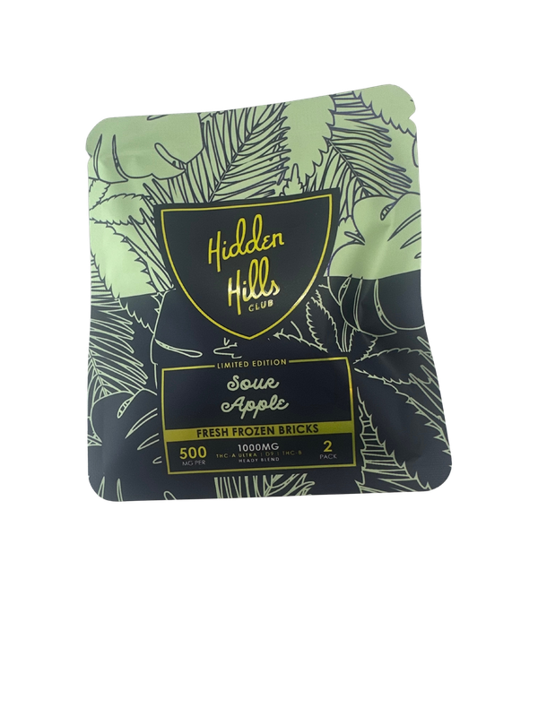 Hidden Hills Heady Blend Edibles -Sour Apple