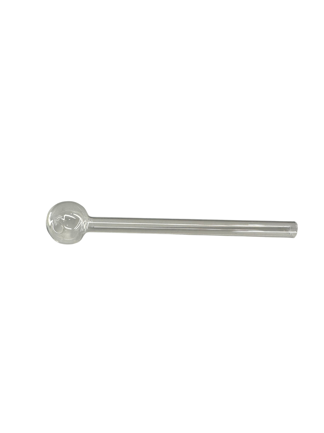 6&quot; Thin Clear Glass Straight Oil Burner Pipe
