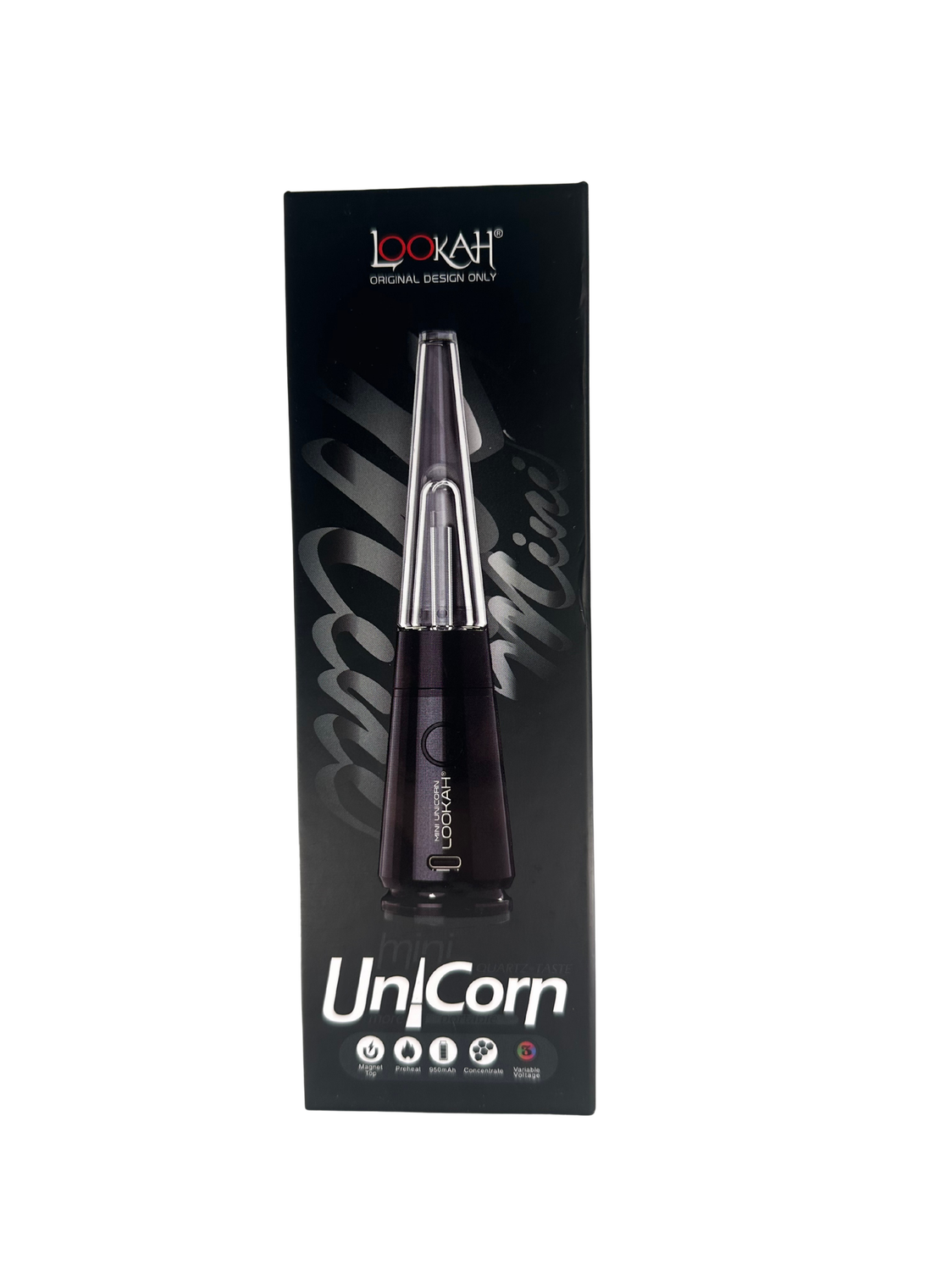 Lookah Unicorn Mini Electric Dab Rig -  Black