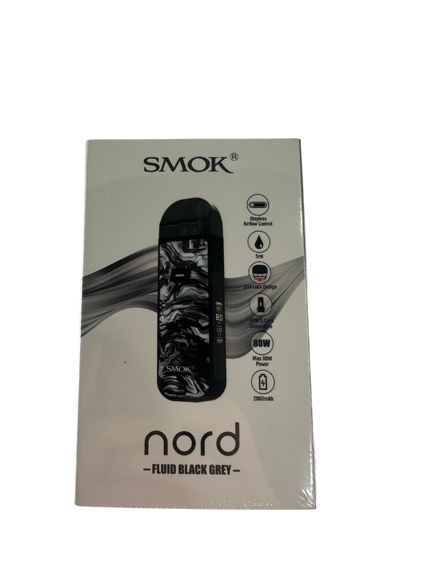 Smok Nord 5 Kit-Fluid Black Grey