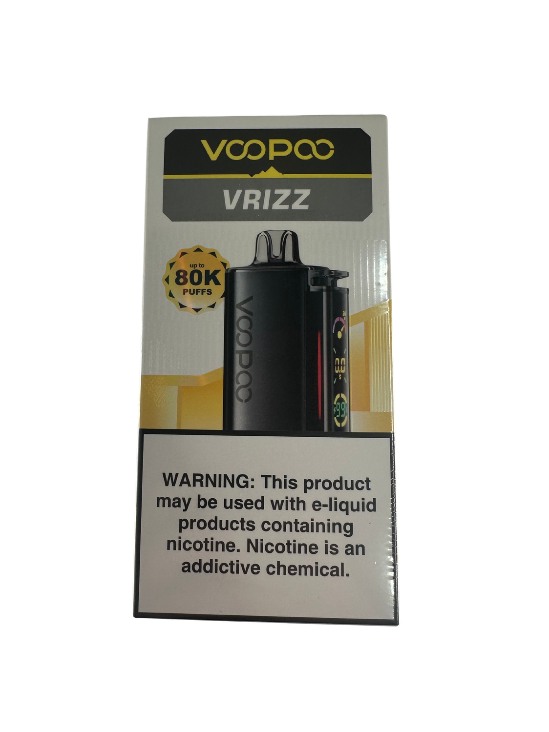 VooPoo Vrizz Pod Kit-Midnight Black