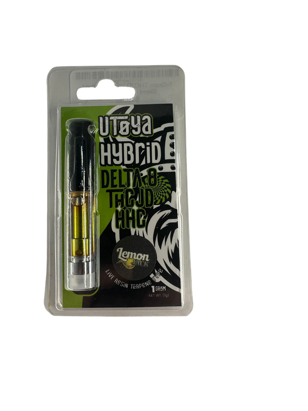 1-Gram THCJD Vapes | Hybrid Blend - Lemon Jack