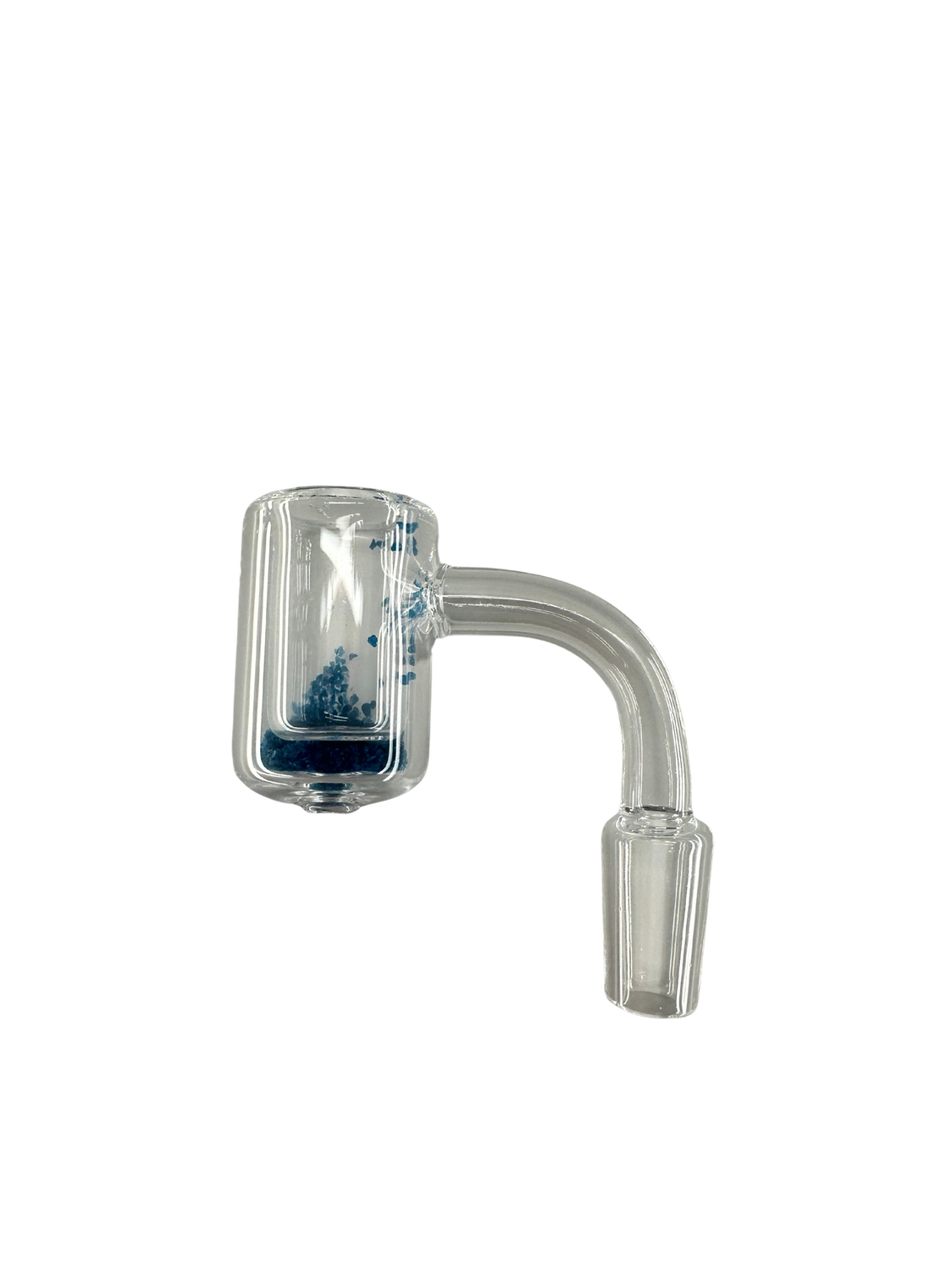 14mm Male Thermo Chromic Quartz Banger - Blue