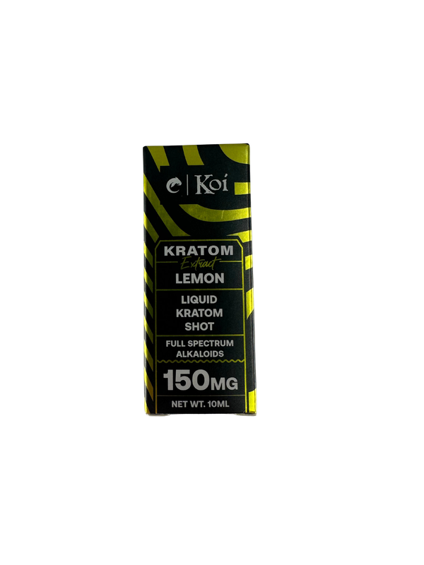 KOI Kratom Extract Shot - 150mg- Lemon