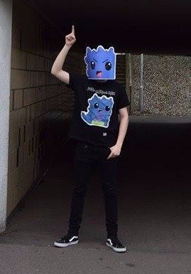 &#39;BENASURUS REX&#39; LOGO UNISEX T-SHIRT
