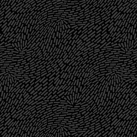Andover Fabrics Century Black on Black Mosaic CS-9692-K