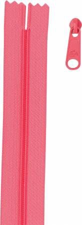 ByAnnie Zipper 4 yards #4.5 Zipper Chain 16 Pulls ZIPYD-001 Coral