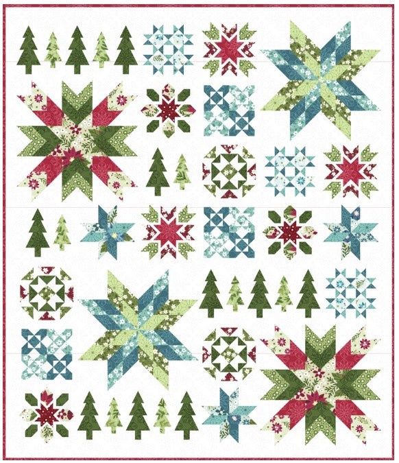 Yuletide Sampler Block of the Month Registration
