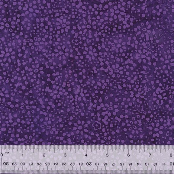 Anthology Fabrics JDJ-Daisy Dots 878Q-12 Purple Passion