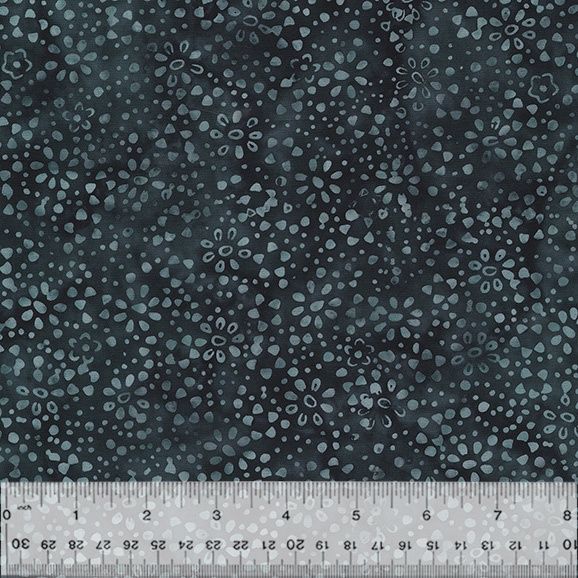 Anthology Fabrics JDJ-Daisy Dots 878Q-13 Shades of Grey
