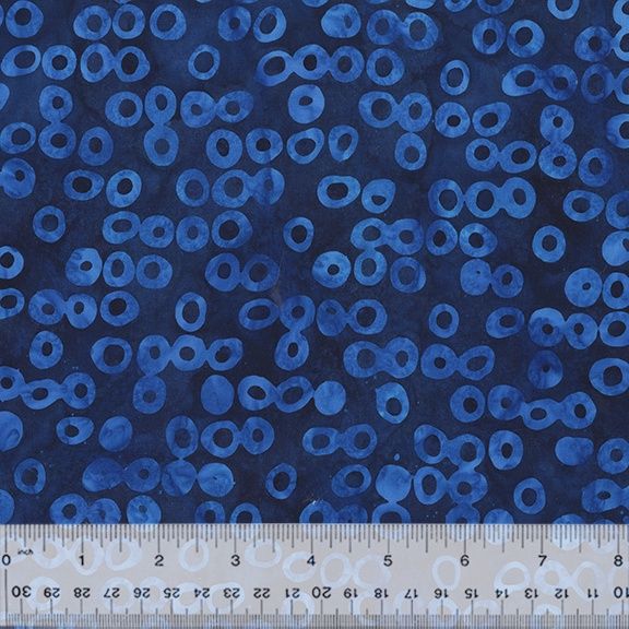 Anthology Fabrics Indigo Batiks Vol. 2 884Q-4 Royal