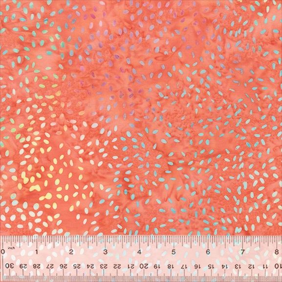 Anthology Fabrics QE7 Splendor 443Q-1 Coral