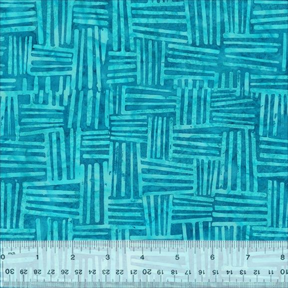 Anthology Fabrics QE7 Splendor 444Q-4 Turquoise
