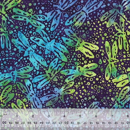 Anthology Fabrics Viola Batik 2566Q-X Plum