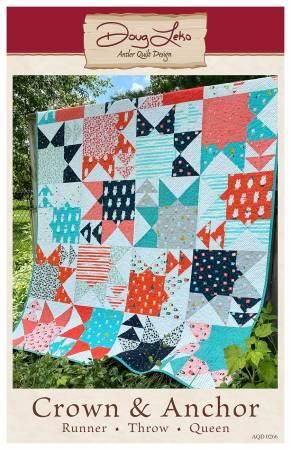 Antler Quilt Design Crown &amp; Anchor Pattern AQD0266