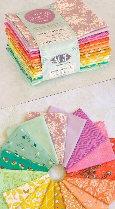 Art Gallery Fabrics Wildflower Hill Sewcialite Bundle  CBSFQ605