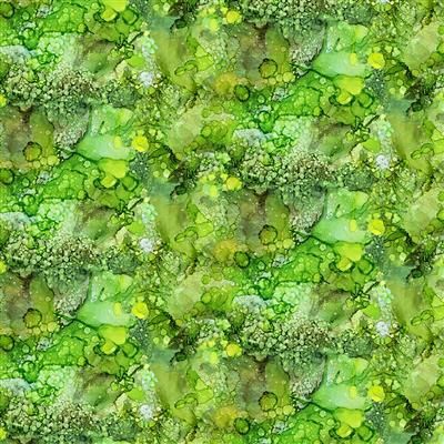 Clothworks Alcohol Inks Y4071-19 Dark Lime