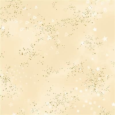 Clothworks Basic Glitter Y0808-2M Light Cream Gold Metallic