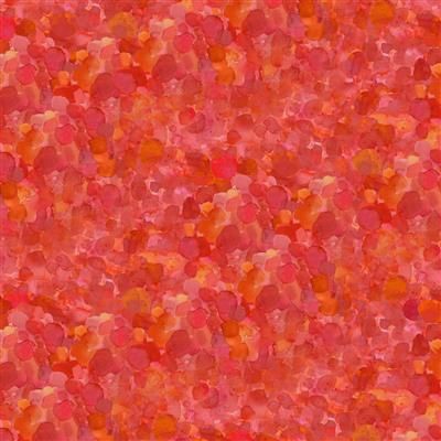 Clothworks Coral Reef Y4384-40 Dark Coral