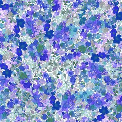 Clothworks Garden Fresh Y4257-27 Purple