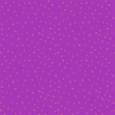 Clothworks Fantasticats Y4348-122M Dark Orchid Metallic