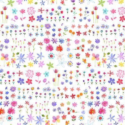 Clothworks Love is in the Air Y4291-1 Digital White