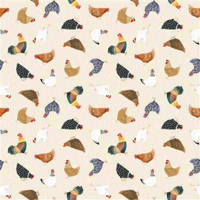 Clothworks Simple Life Digital Y4332-58 Light Butter