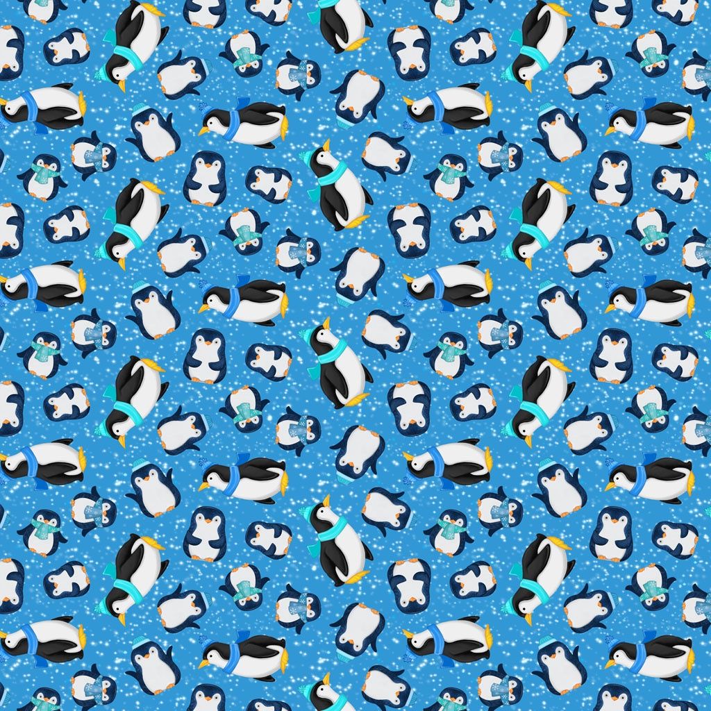 Clothworks Snow Drift Digital Snowflakes Y4202-125