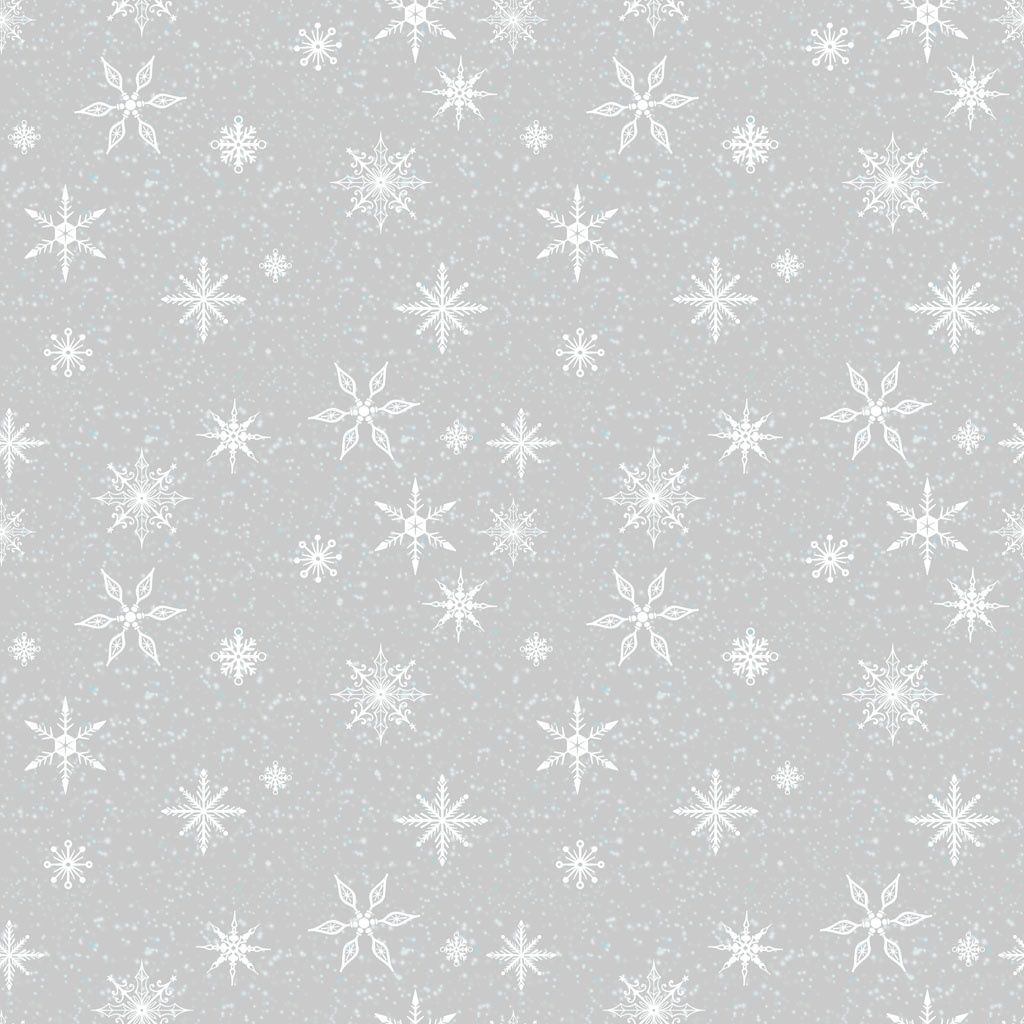 Clothworks Snow Drift Digital Snowflakes Y4203-5