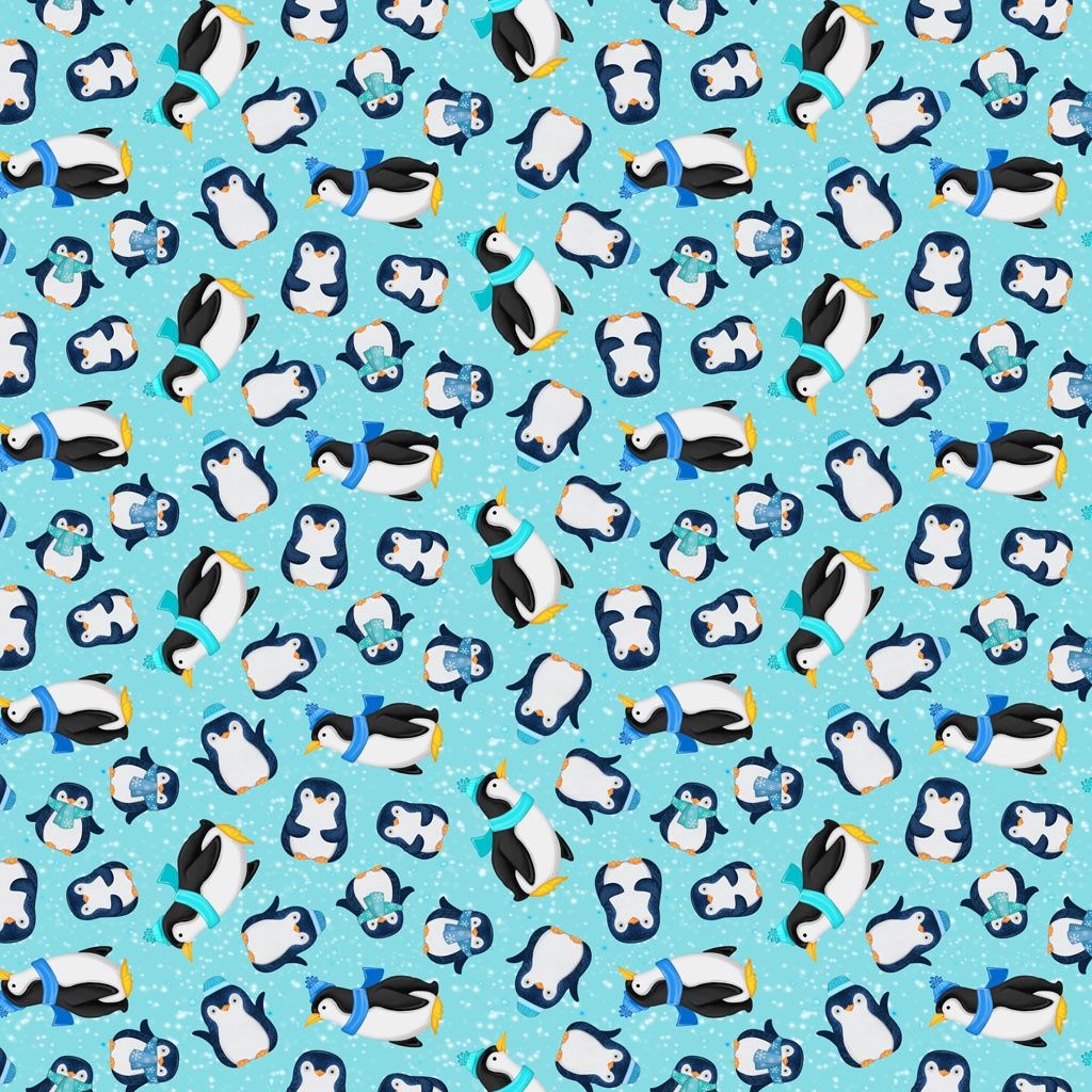 Clothworks Snow Drift Digital Snowflakes Y4202-98