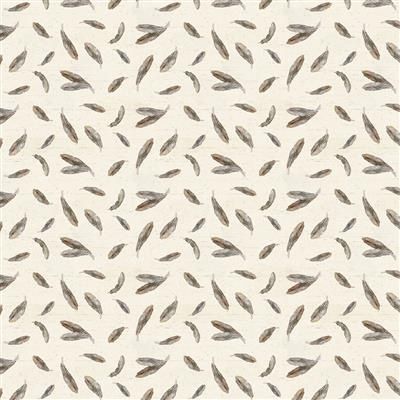 Clothworks Wildwood Digital Y4373-14 Light Brown