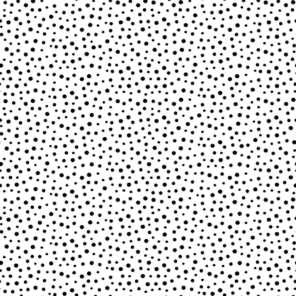 Clothworks Irregular Dot SB20171-100 White