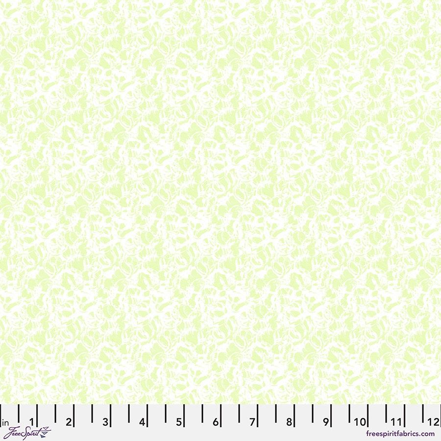 FreeSpirit Fabrics Cool Breeze by Katie Pasquini Masopust Frost PWKP038.LtLime