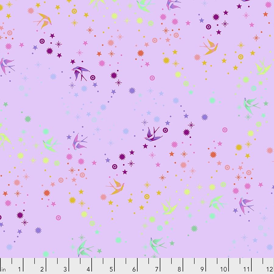 FreeSpirit Fabrics Fairy Dust PWTP133.Lavender