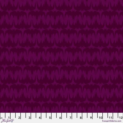 FreeSpirit Fabrics Ghostly Greetings PWCD116.XPURPLE Purple