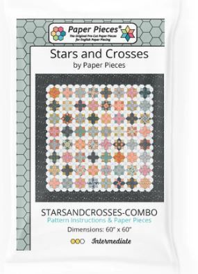 Paper Pieces Stars and Crosses Pattern + Piece Pack STARSANDCROSSES-COMBO