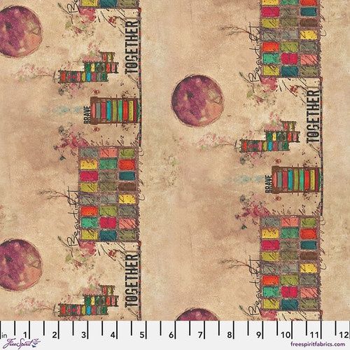 FreeSpirit Fabrics Live Out Loud PWSE014.Parchment