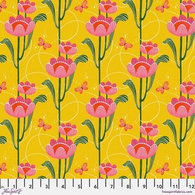 FreeSpirit Fabrics Magic Makers PWCD126.XYELLOW