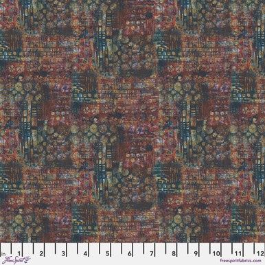 FreeSpirit Fabrics On Your Mark PWSE039.Wine