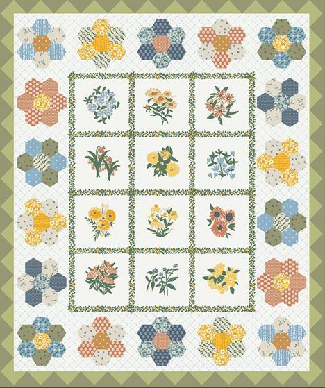 Art Gallery Fabrics Potager Kitchen Garden Panel PTG43409