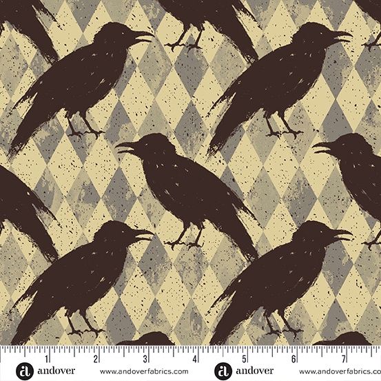 Andover Fabrics Nevermore 1075 L