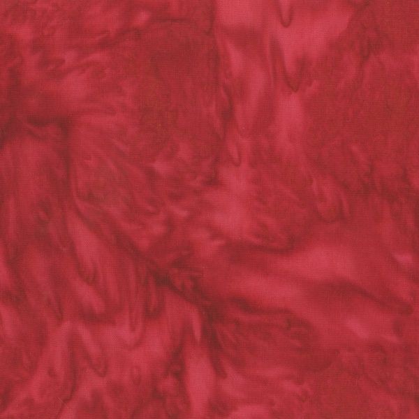 Anthology Fabrics BeColourful Batik BC08Q X Exotic Red