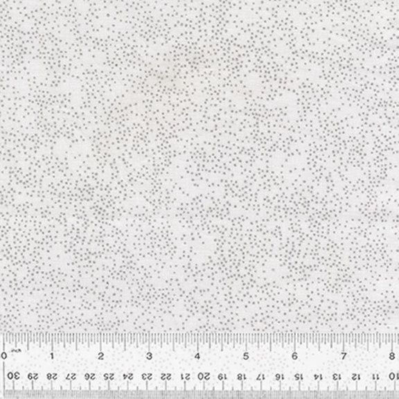 Anthology Fabrics BeColourful Blush Batik BCB31Q-2 Silver Dots White