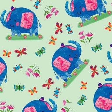 Blank Quilting Zoo Crew B-3862-66 Sage