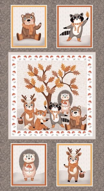 Blank Quilting Cheerful Cheeks 3491P-93 Willow Grey