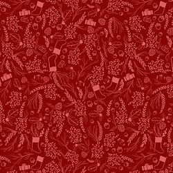 Blank Quilting Glad Tidings We Bring B 3359 88 Red